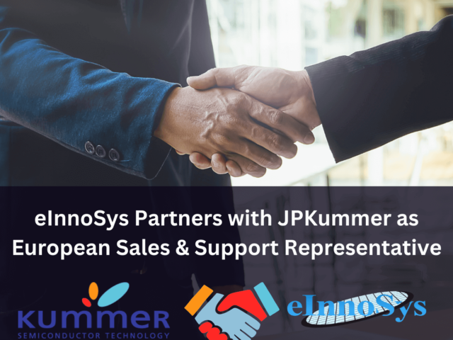 eInnoSys Partners with JPKummer as European Sales & Support Representative
