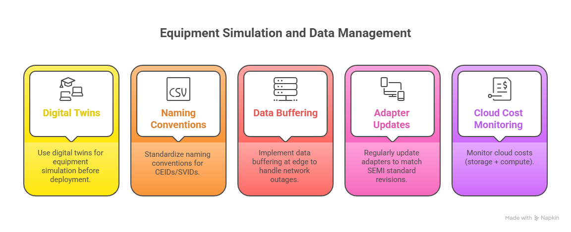 Best Practices for SECS/GEM Cloud Integration