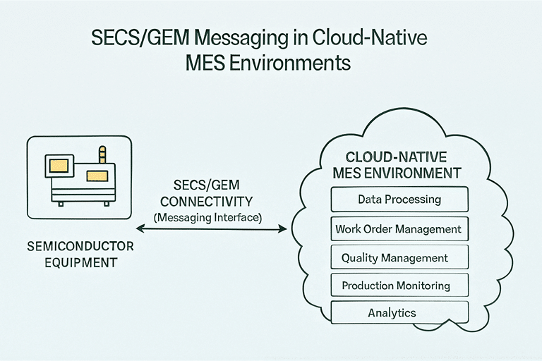 SECS GEM Messaging in Cloud Native MES Environments