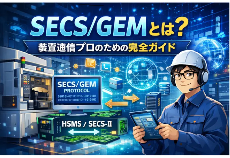 SECS/GEMとは？ 装置通信プロのための完全ガイド