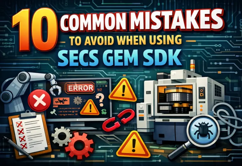 10 Common Mistakes to Avoid When Using SECS GEM SDK