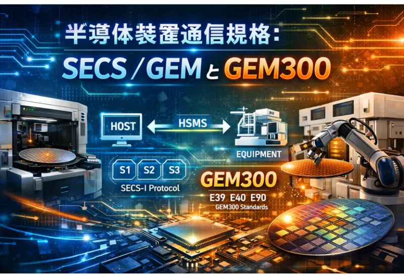 半導体装置通信規格：SECS/GEM と GEM300