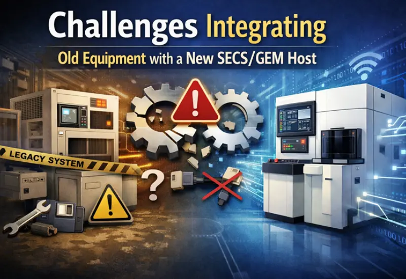 Challenges Integrating Old Equipment with a New SECS/GEM Host