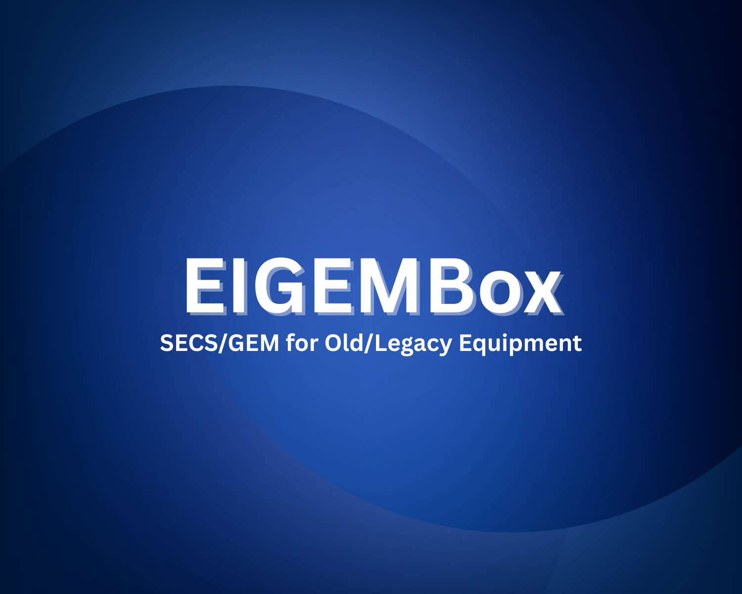 EIGEMBox - SECS GEM for legacy equipment | einnosys