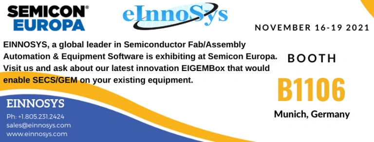 EINNOSYS AT SEMICON Europa 2021
