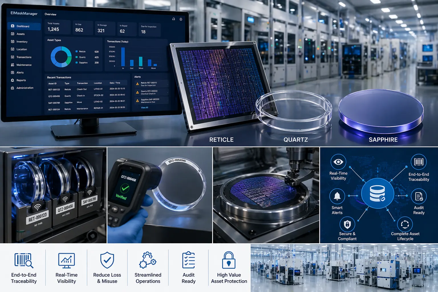 Reticle Quartz Sapphire Tracking System
