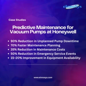 Predictive Maintenance for Vacuum Pumps at Honeywell