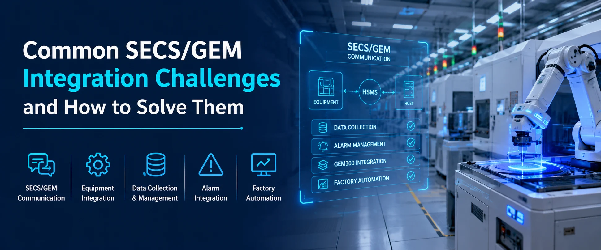Common SECS/GEM Integration Challenges and How to Solve Them