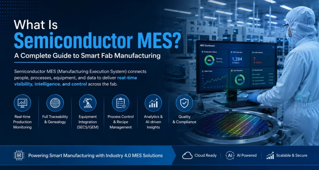 What Is Semiconductor MES? A Complete Guide to Smart Fab Manufacturing