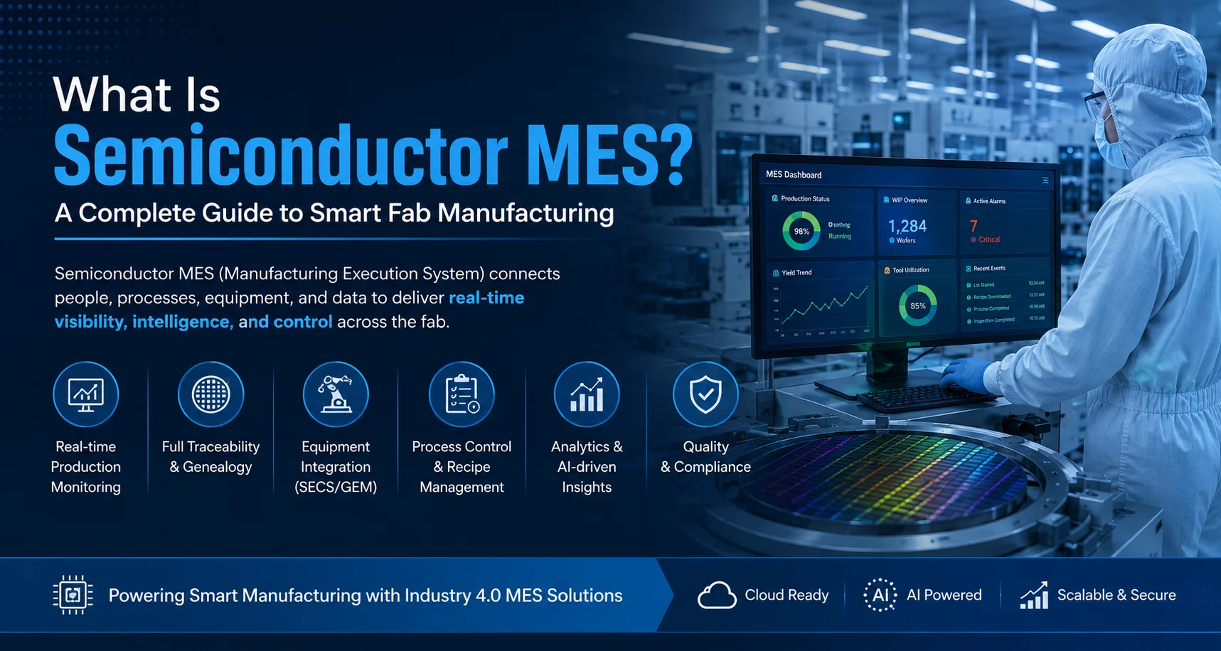 What Is Semiconductor MES? A Complete Guide to Smart Fab Manufacturing