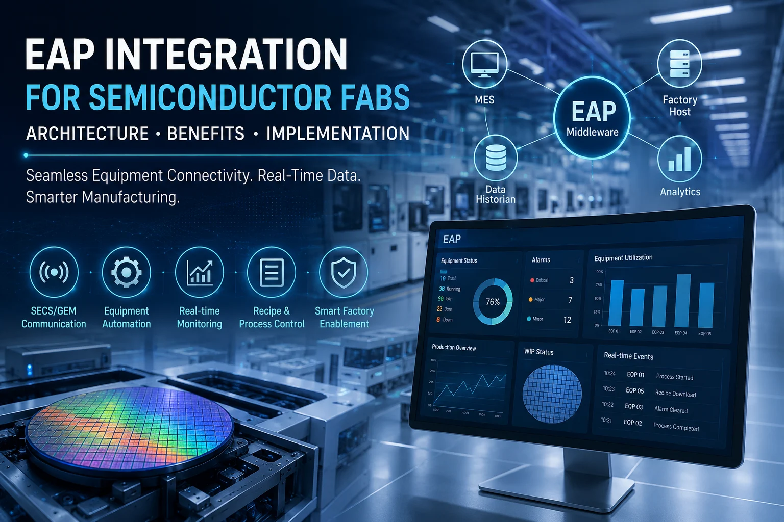 EAP Integration for Semiconductor Fabs: Architecture, Benefits & Implementation