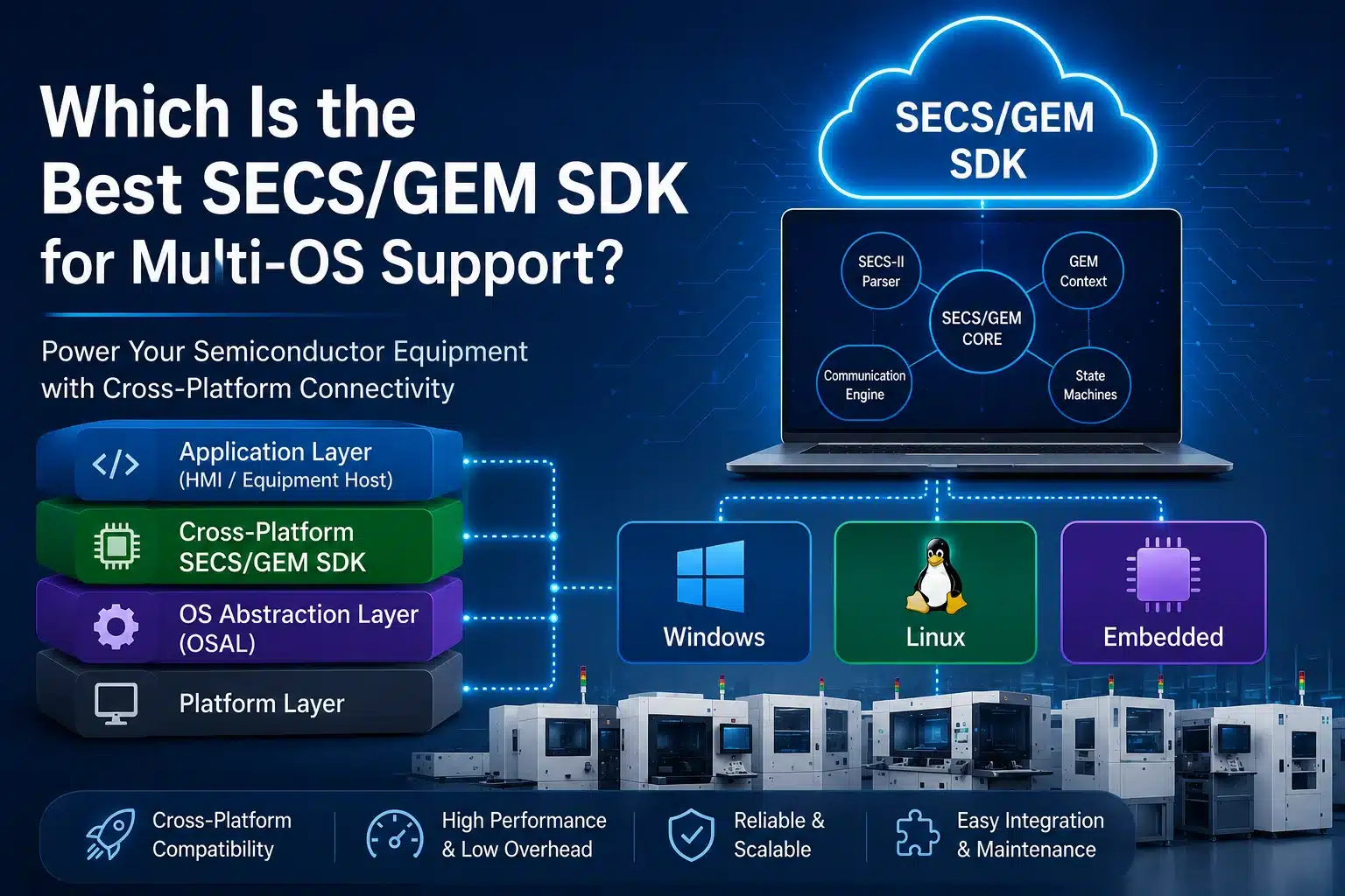 Which Is the Best SECS/GEM SDK for Multi-OS Support?