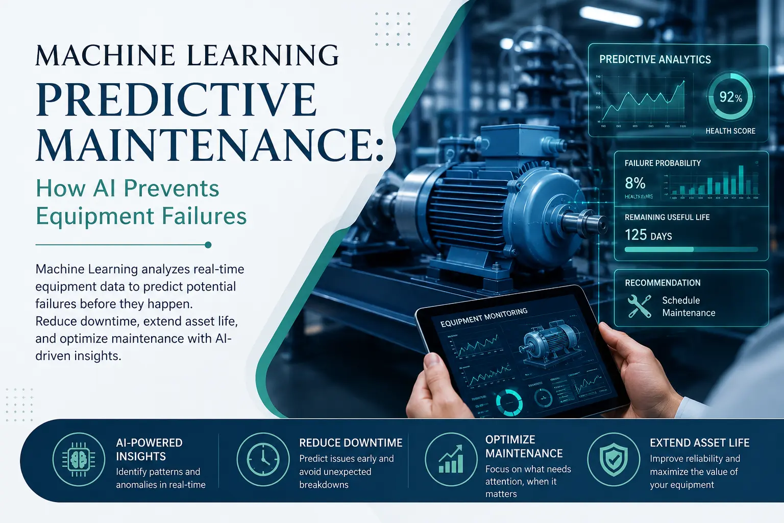 Machine Learning Predictive Maintenance: How AI Prevents Equipment Failures