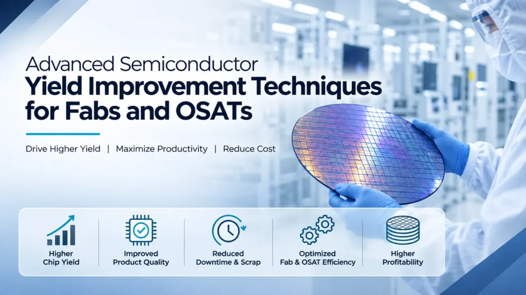 Advanced Semiconductor Yield Improvement Techniques for Fabs and OSATs