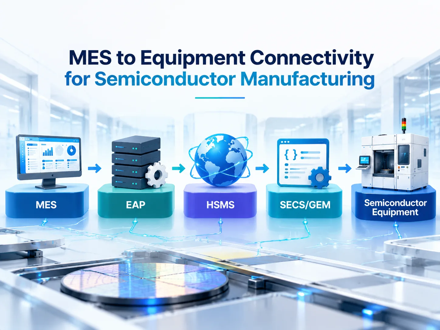 MES to Equipment Connectivity Software for Semiconductor Manufacturing