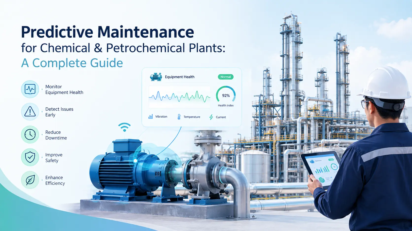 Predictive Maintenance for Chemical & Petrochemical Plants: A Complete Guide