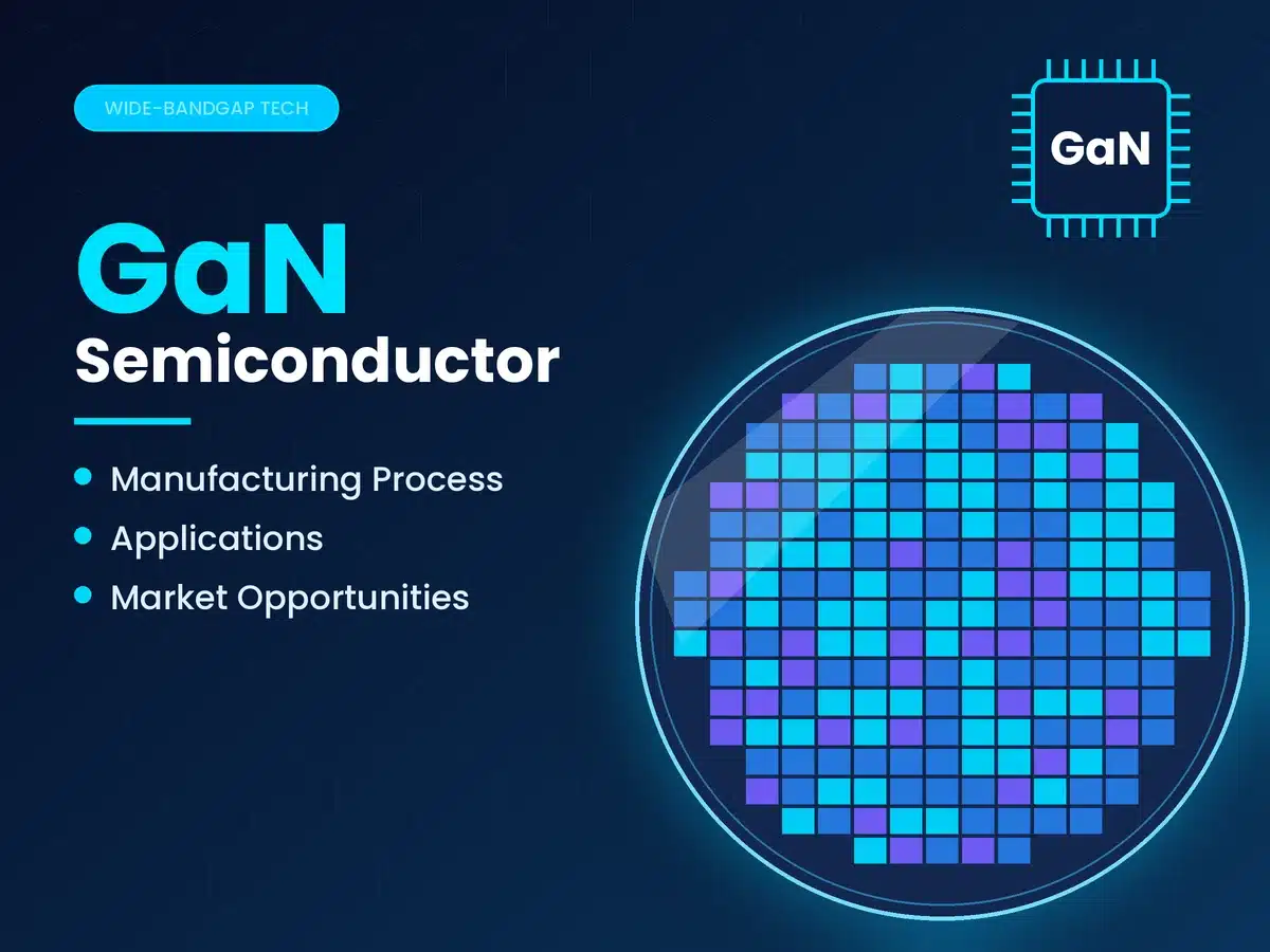 GaN Semiconductor: Manufacturing Process, Applications & Market Opportunities