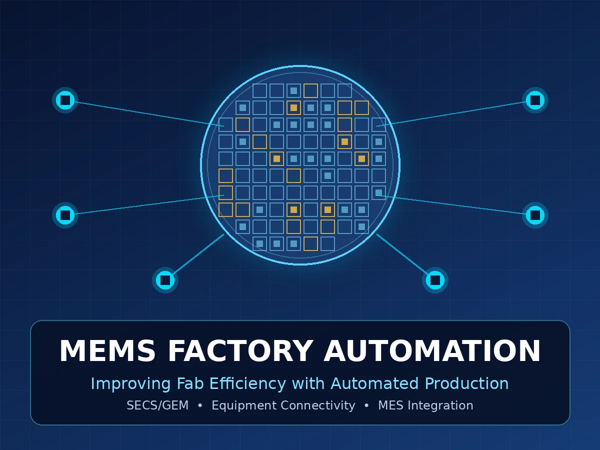MEMS Factory Automation: Improving Fab Efficiency with Automated Production
