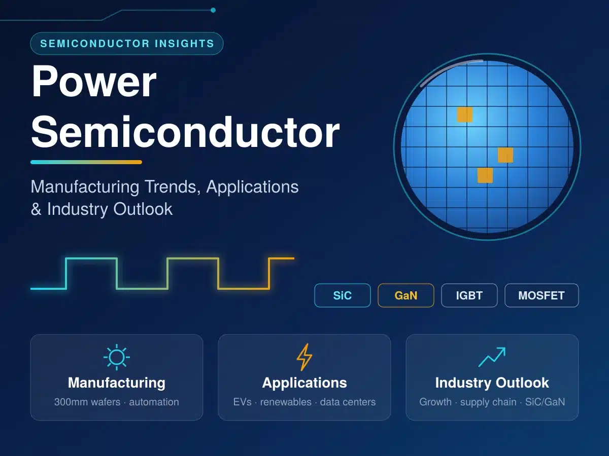 Power Semiconductor: Manufacturing Trends, Applications & Industry Outlook