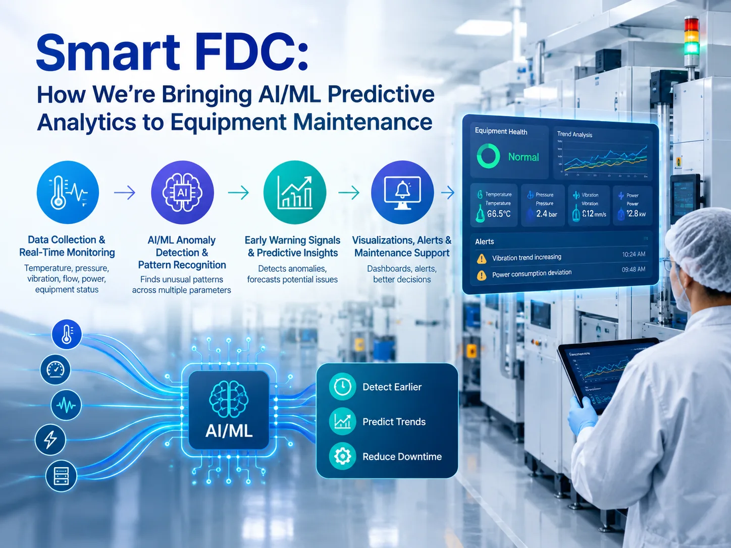 Smart FDC: How We’re Bringing AI/ML Predictive Analytics to Equipment Maintenance